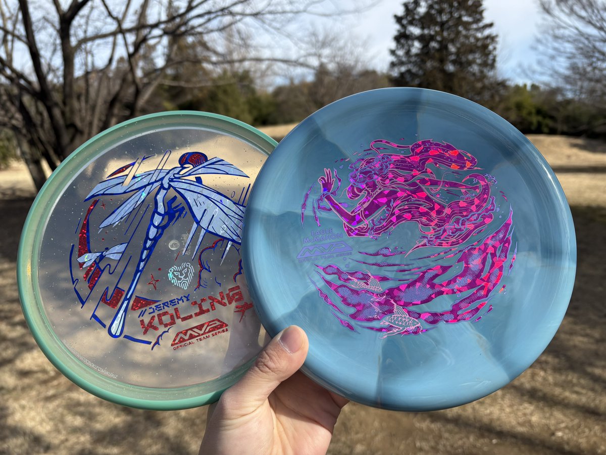 tama_m7's tweet photo. 初投げ!
MVP Official Team Series
Jeremy Koling Tempo
Eagle McMahon Range
#discgolf
#ThrowGYRO https://t.co/9bYVL4HzaE