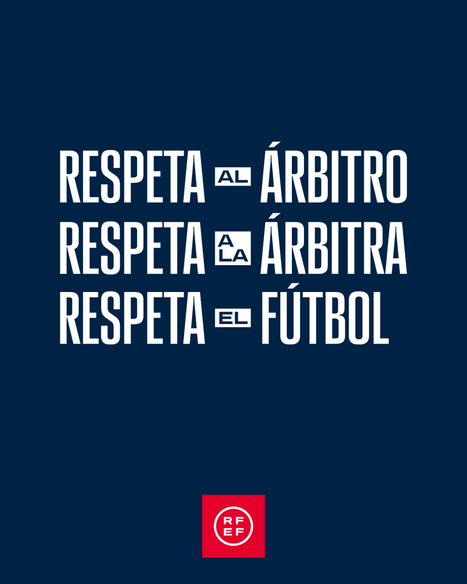 diocesavila's tweet photo. 🔴 Comienza un nuevo finde lleno de fútbol y desde el Dioces nos sumamos a la campaña de la @rfef y mandamos un mensaje de unión: “Respeta al árbitro, respeta el fútbol”

➡️ Invitamos a todos a participar y disfrutar de la fiesta con el máximo respeto

#ArbitrajeRFEF I @CTARFEF https://t.co/JCrnhlo5R8