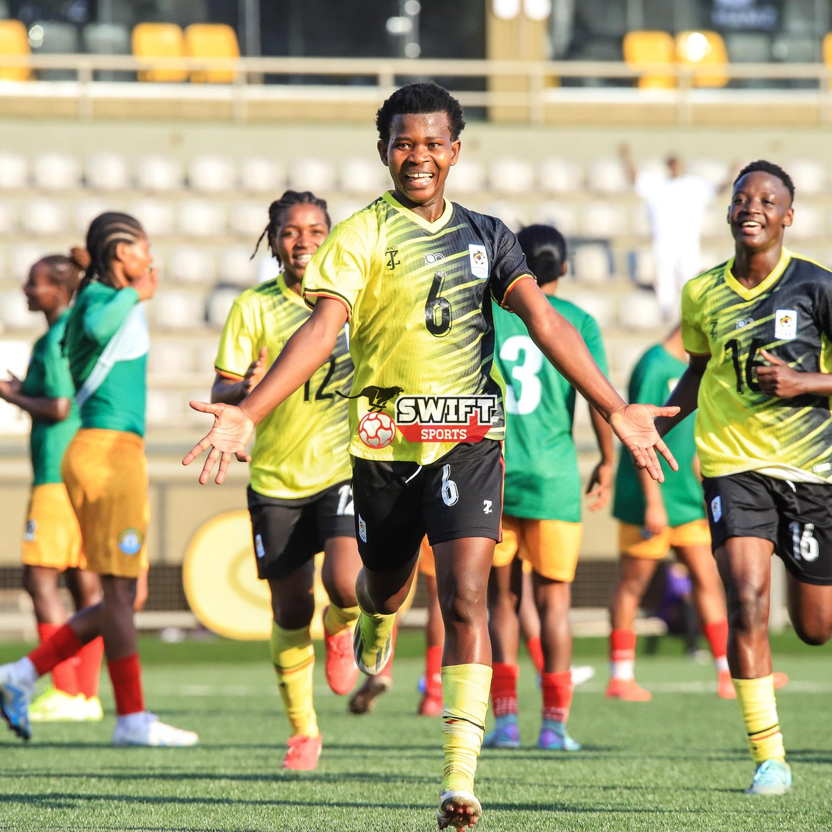The most underrated (arguably) player came through with a stunning free kick to inspire the Crested Cranes to a crucial first leg advantage.

Zainah NAMULEME 🇺🇬

#KnowHerName