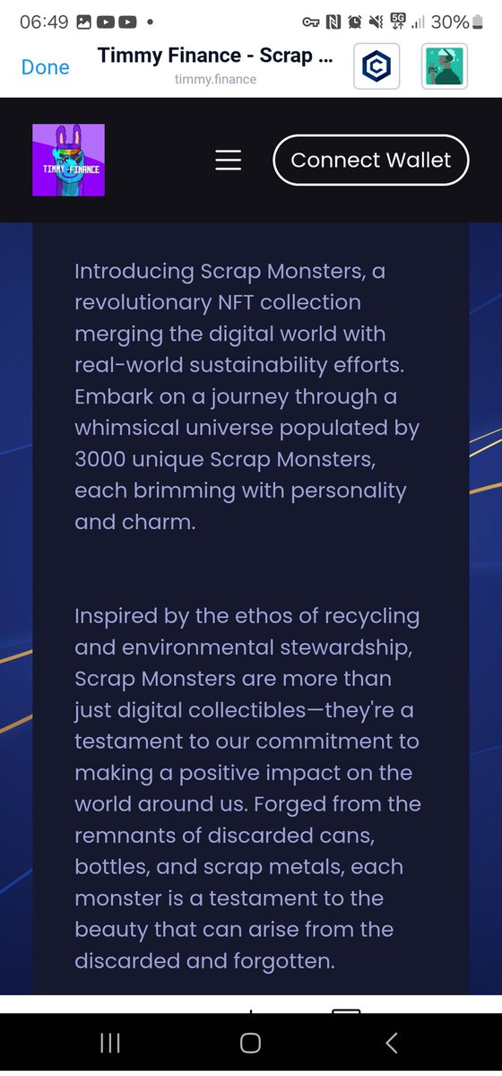 scrapmonsternft's tweet photo. Only 7% left of the scrap monster Mint, recycling ♻️to build staking rewards for holders on the #cronoschain , now with juicy usdc rewards pool on its way ....Mint yours here @ https://t.co/UHxn0c6gcH
25cro
#crofam #cro #trash2cash #recycle #web3 https://t.co/TYmPx1dvV4