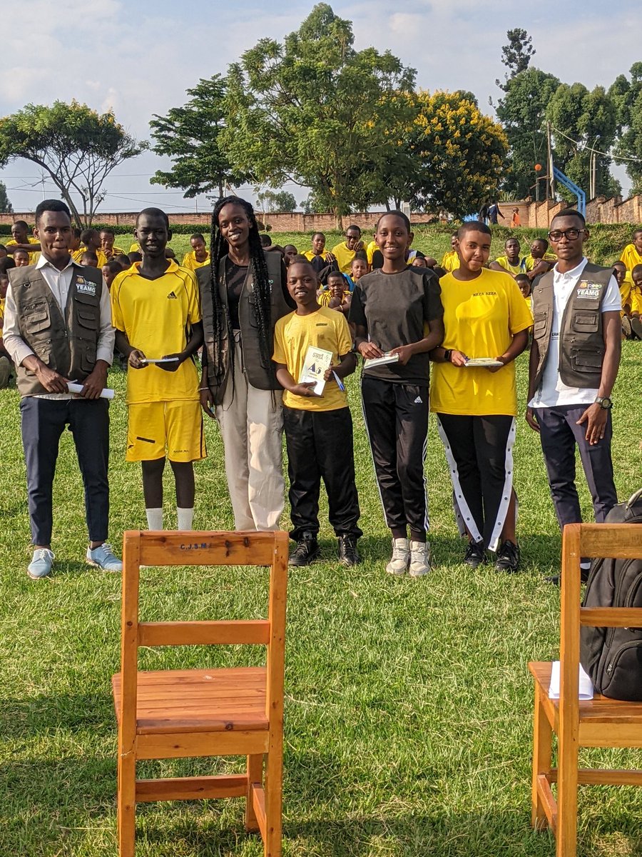 Fabrice25010's tweet photo. As a #YEAMG volunteer 🎊 , Yesterday we organized a debate and poem competition at #CJSM Ngoma focused on Gender-Based Violence as project under @medsar_rwanda 🙏. 

So, I encourage all of you to stand up, raise awareness 🎉, and take action in addressing and preventing #GBV. https://t.co/EJD2s8tXIV