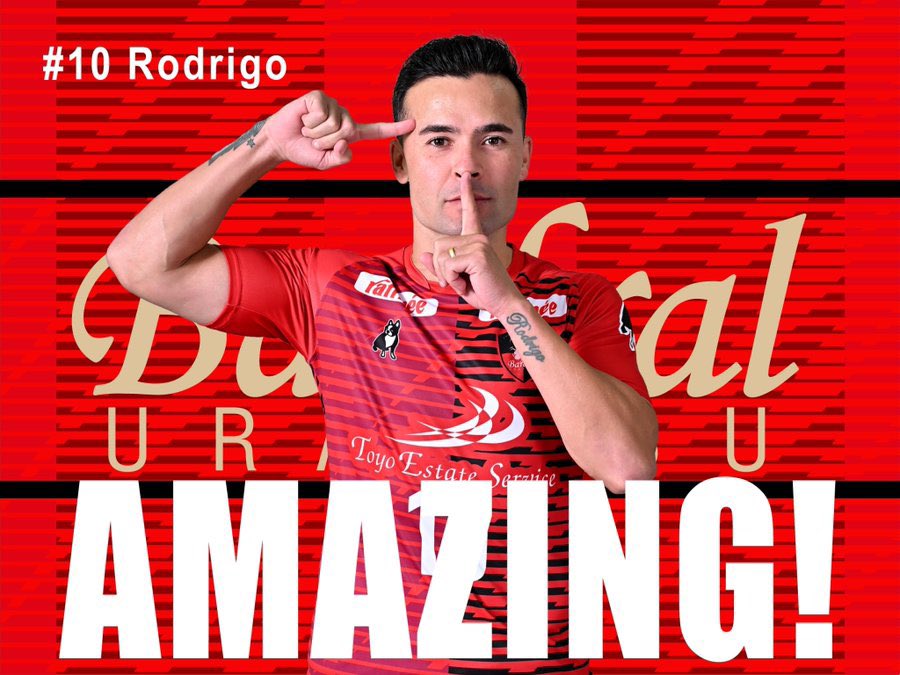 Rodrigo_DS91's tweet photo. 今日Win✅

最初の一歩は踏み出されました。あと 4 試合残っています。明日の試合に勝ってまた一歩前進できるよう頑張りましょう。
ファミリーで一緒に行きましょう！🔥

今日は私にとって初めてのハットトリックでした。⚽️⚽️⚽️ 

ご支援ありがとうございます。😉❤️

one Urayasu ☝🏼 https://t.co/54HdmiwhIf