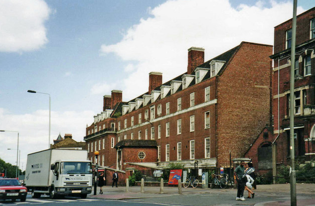 The South London Hospital for Women &amp; Children (where Louden practiced) took only women and children, and had a female-only staff.

It remained this way until its end in 1984, as one of the last hospitals in the UK to do this. It cared for a high volume of Blitz casualties.