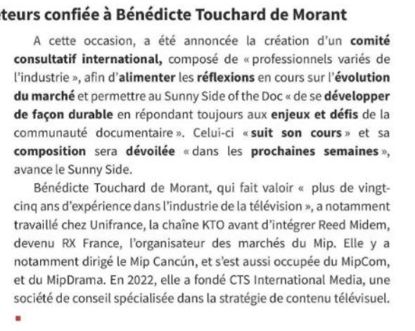 Bénédicte Touchard de Morant tweet media