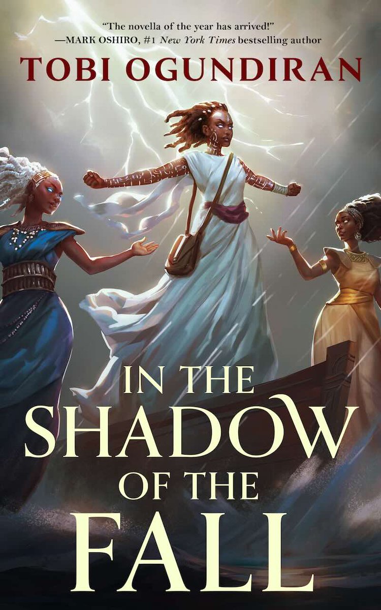 Paul Semel (@paulsemel) on Twitter photo Read Tobi Ogundiran's "In The Shadow of The Fall: Guardian Of The Gods #1" tonight.
amzn.to/3YpEXMm
📖🖊️
Seriously dug this vivid and surprising #fantasy story. Now for the companion novella.
#books #reading <a href="/tobi_thedreamer/">Tobi Ogundiran</a> <a href="/TorDotComPub/">Tordotcom Publishing</a> #BookTwitter Read Tobi Ogundiran's "In The Shadow of The Fall: Guardian Of The Gods #1" tonight.
amzn.to/3YpEXMm
📖🖊️
Seriously dug this vivid and surprising #fantasy story. Now for the companion novella.
#books #reading <a href="/tobi_thedreamer/">Tobi Ogundiran</a> <a href="/TorDotComPub/">Tordotcom Publishing</a> #BookTwitter