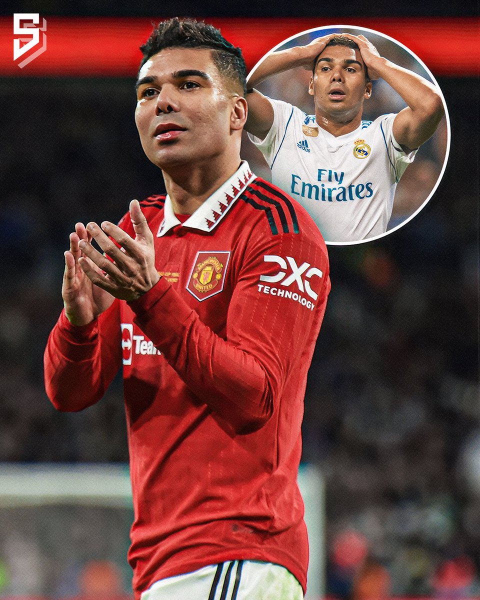 ChichiObi286024's tweet photo. Casemiro calls his first season at Man United his best yet.
Not in terms of trophies—Madrid’s UCL is unmatched—but as a player, I think Old Trafford saw my best version that year.
#Maincard #MidfieldMasterclass https://t.co/xKDHbqGVId