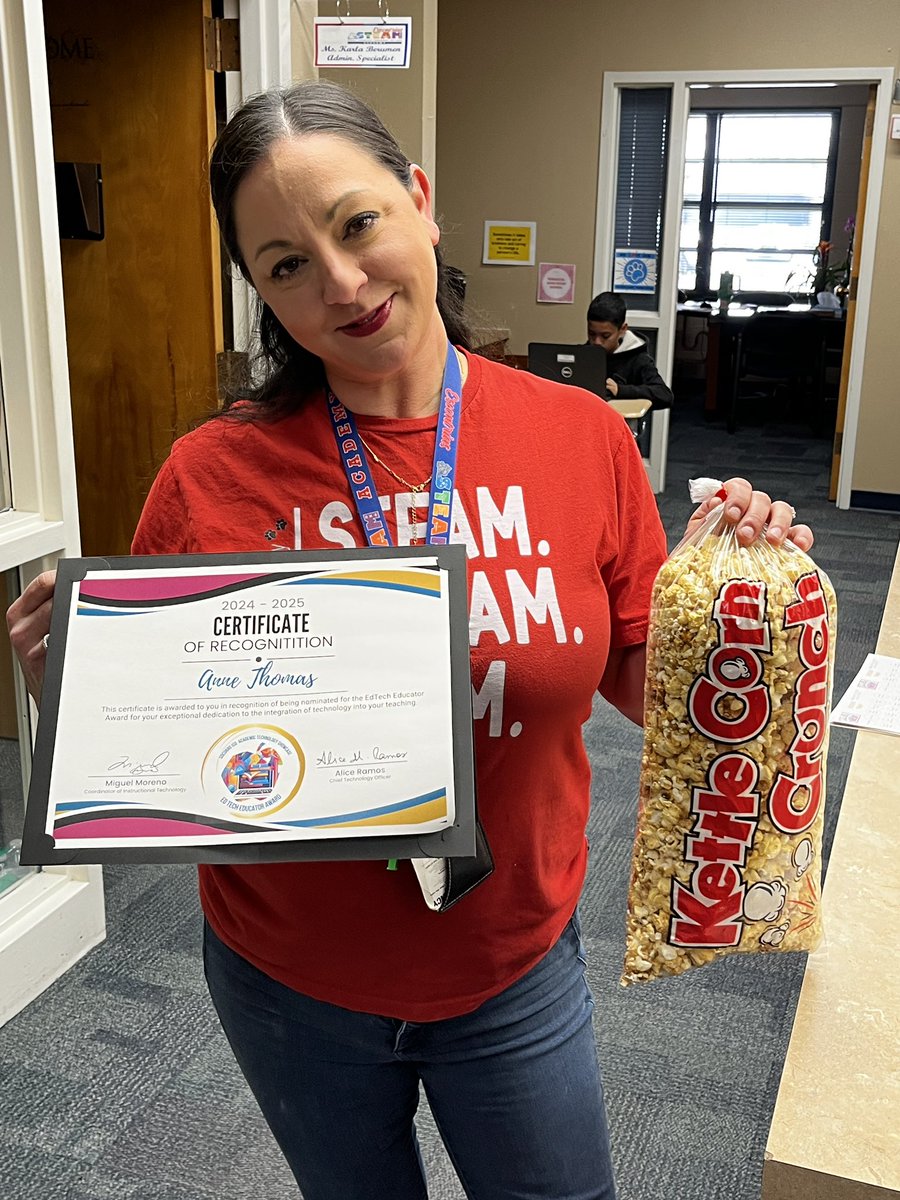 Yolie Acuña (@yacuna_tech) on Twitter photo Congrats to the 4 outstanding Socorro feeder teachers on receiving the EdTech Award for their campus! Your commitment to integrating technology and enhancing student learning is truly inspiring. Well deserved! <a href="/Socorro_HS1/">Ignacio Estorga, Ed.D</a> <a href="/Campestre_ES/">Randi Shreve</a> <a href="/Hueco_ES/">Greg M Hatch</a> <a href="/Escontrias_SA/">Irma Ojeda</a> #EdTechChampions Congrats to the 4 outstanding Socorro feeder teachers on receiving the EdTech Award for their campus! Your commitment to integrating technology and enhancing student learning is truly inspiring. Well deserved! <a href="/Socorro_HS1/">Ignacio Estorga, Ed.D</a> <a href="/Campestre_ES/">Randi Shreve</a> <a href="/Hueco_ES/">Greg M Hatch</a> <a href="/Escontrias_SA/">Irma Ojeda</a> #EdTechChampions