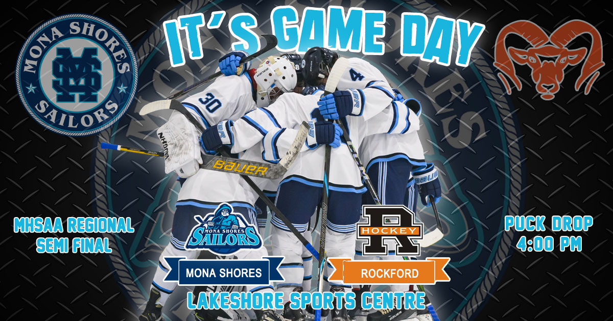 Mona Shores Hockey (@sailorhockey) on Twitter photo βοΈ Game Day Alert: Mona Shores Sailors vs. Rockford Rams! π
The Sailors face off against the Rams in the MHSAA playoffs. Catch the action on Saturday, 22nd, at 4 PM. Letβs bring the energy and cheer on our team! ππ₯
βοΈ
@michHShockey <a href="/jonathon_kidd/">Jonathon Kidd</a> <a href="/ShoresAthletics/">Mona Shores High School Athletics</a> βοΈ Game Day Alert: Mona Shores Sailors vs. Rockford Rams! π
The Sailors face off against the Rams in the MHSAA playoffs. Catch the action on Saturday, 22nd, at 4 PM. Letβs bring the energy and cheer on our team! ππ₯
βοΈ
@michHShockey <a href="/jonathon_kidd/">Jonathon Kidd</a> <a href="/ShoresAthletics/">Mona Shores High School Athletics</a>