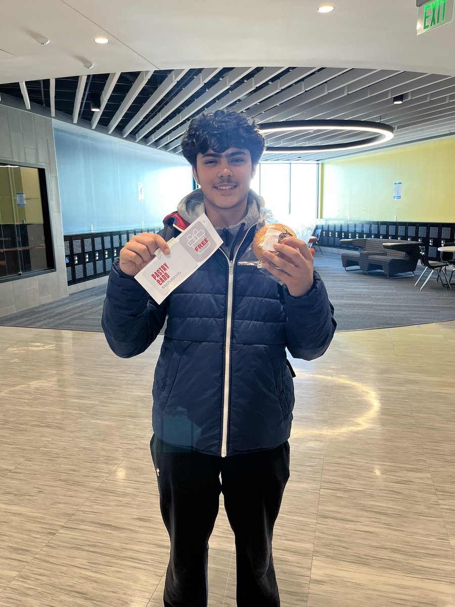 GorrinJM's tweet image. Had some fun for World Language Week at @OPS_Westview with a treasure hunt during passing period! A snake to honor the Lunar New Year and some yummy pastries from around the world! 🌎