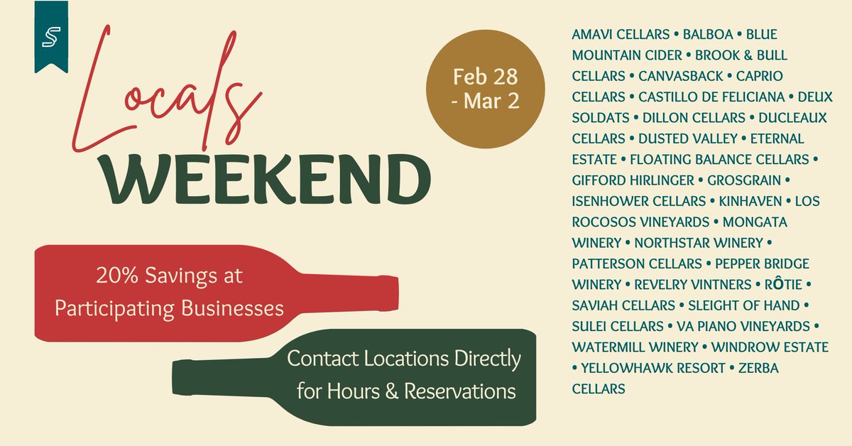 Join me at Eternal Estate😎, opening February 28th. 85514 HWY 11 Milton-Freewater, OR 97862 mailchi.mp/eternalwine/jo…