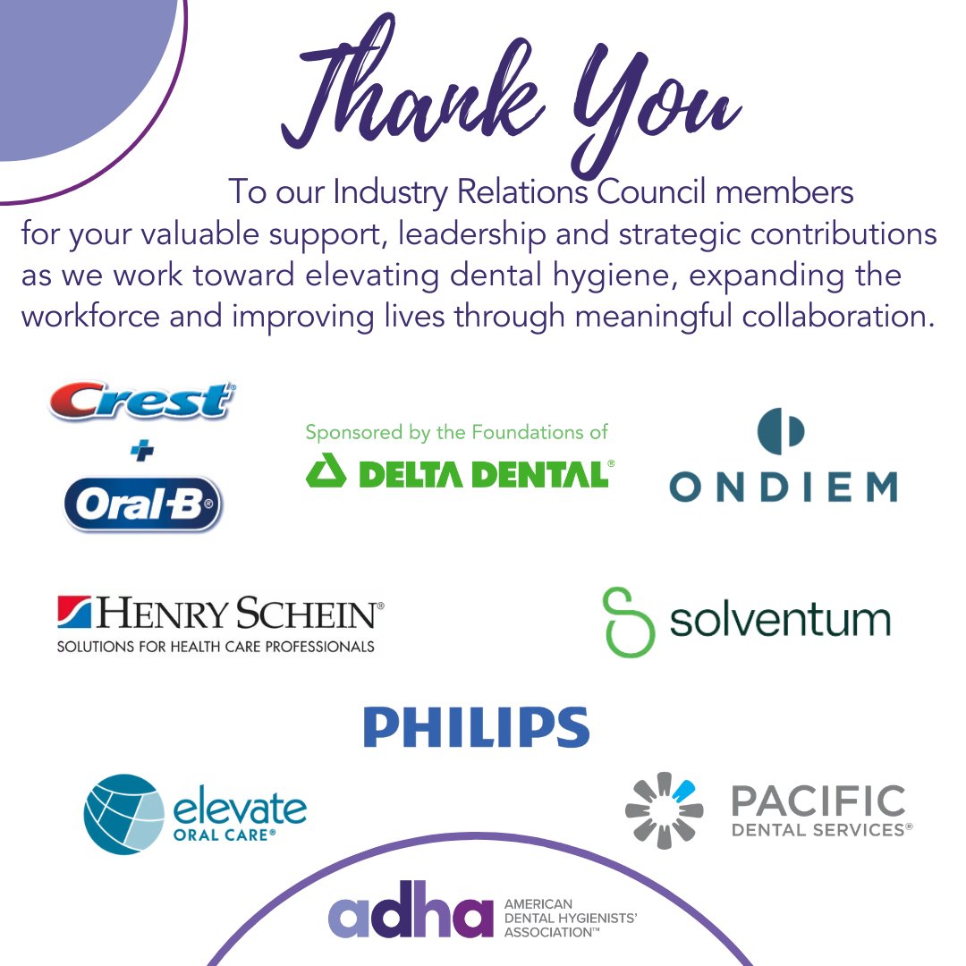 YourADHA's tweet photo. Thank you to ADHA's IRC members for an inspiring and productive meeting this week! The power of partnership drives advancement for the #oralhealthcare industry and the #dentalhygiene profession and we are grateful!  https://t.co/8vCcAkhfYY  #ADHA-IRC #autonomy #accesstocare https://t.co/tLQHmOfTC1