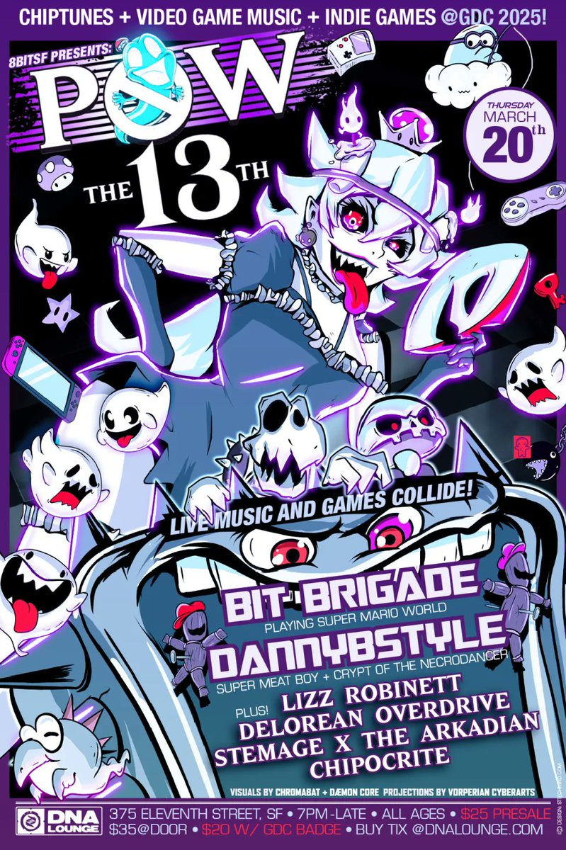 Sound the alarm 🚨. <a href="/deloreanOD/">Delorean Overdrive</a> is back baby. See you all at DNA Lounge for POW 💥. We're bringing the latest set back to the west coast.