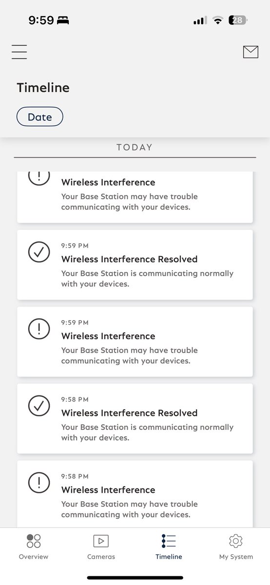 travisellis's tweet photo. @SimpliSafe can you help figure out why this happens everyone I set my alarm? https://t.co/eIswJU739q