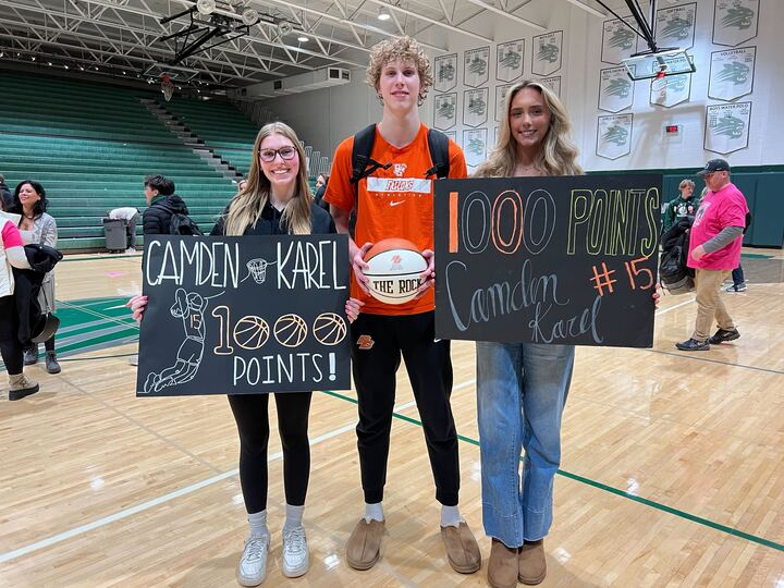 Byron Center 2025 F Camden Karel (Bowling Green State commit)  (23 pts) exceeded 1,000 career points tonight.

D1:  #10 Byron Center (16-6) beat Jenison (4-17) 63-56

<a href="/BCBulldogsBBall/">Byron Center 🏀</a> @camdenkarel