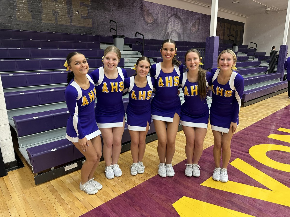 Last regular season basketball game tonight. Very bittersweet!🥲💜