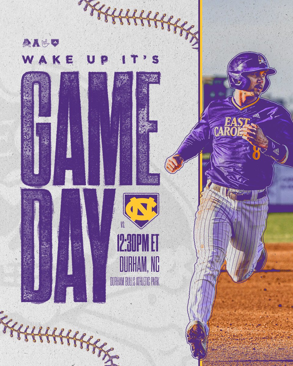 ECUBaseball's tweet photo. 𝐆𝐚𝐦𝐞 𝐃𝐚𝐲 𝐢𝐧 𝐃𝐮𝐫𝐡𝐚𝐦😤🏴‍☠️

Listen and follow along- https://t.co/ivND4eq4eO

#PIRATES https://t.co/uPnulAOG13