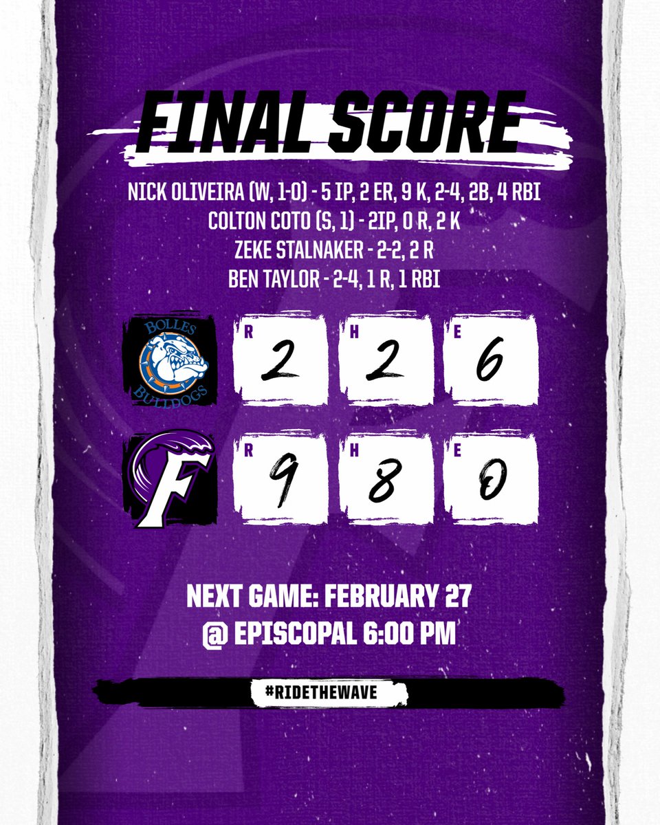 Fletcher Senators Baseball tweet media