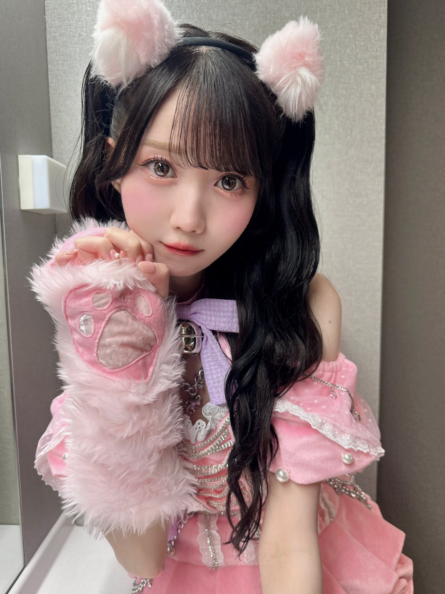 み*猫様 =LOVE イコラブ ミニフォトカード レア 大谷映美里
