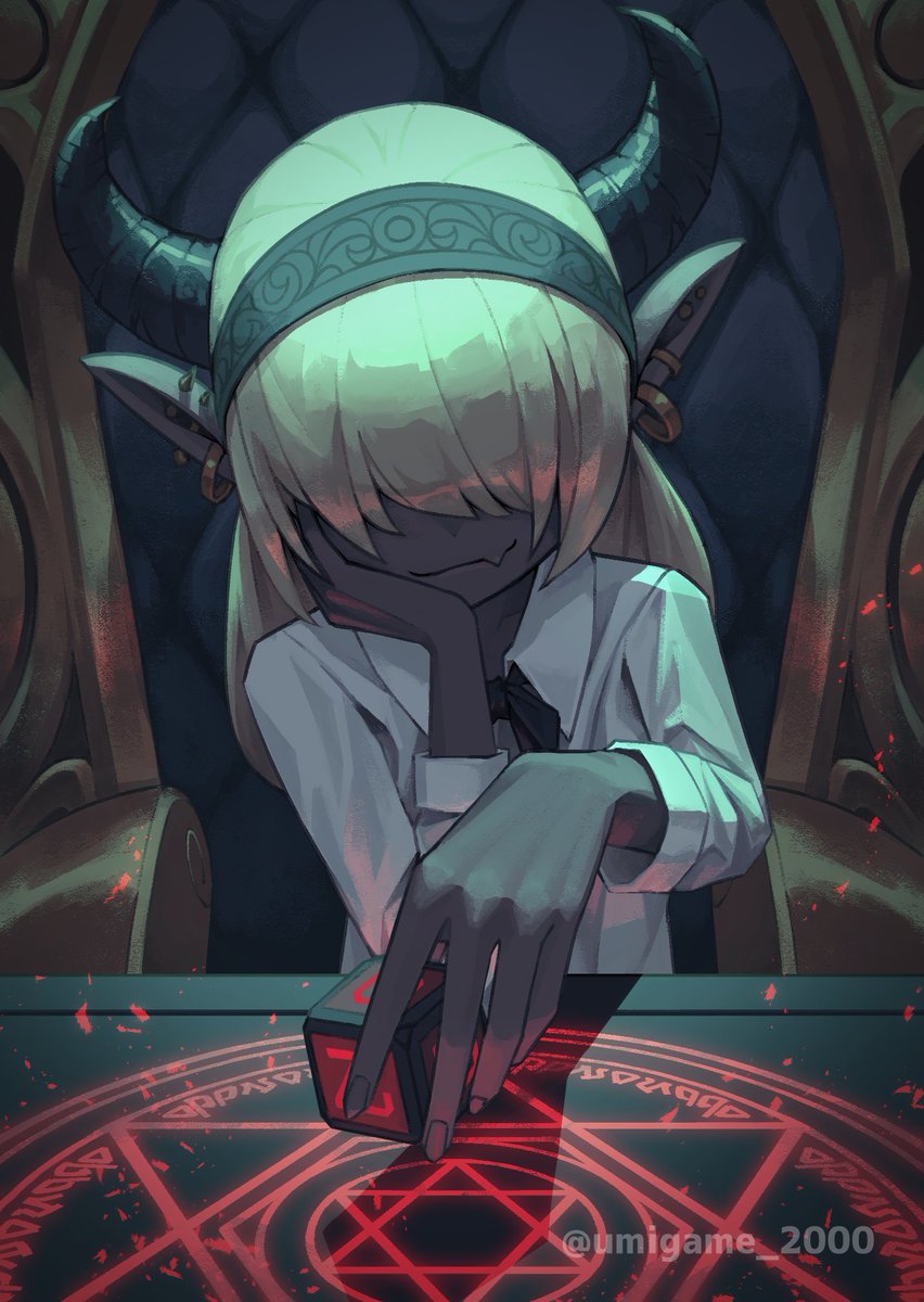 umigame_2000's tweet image. OC👿#イラスト