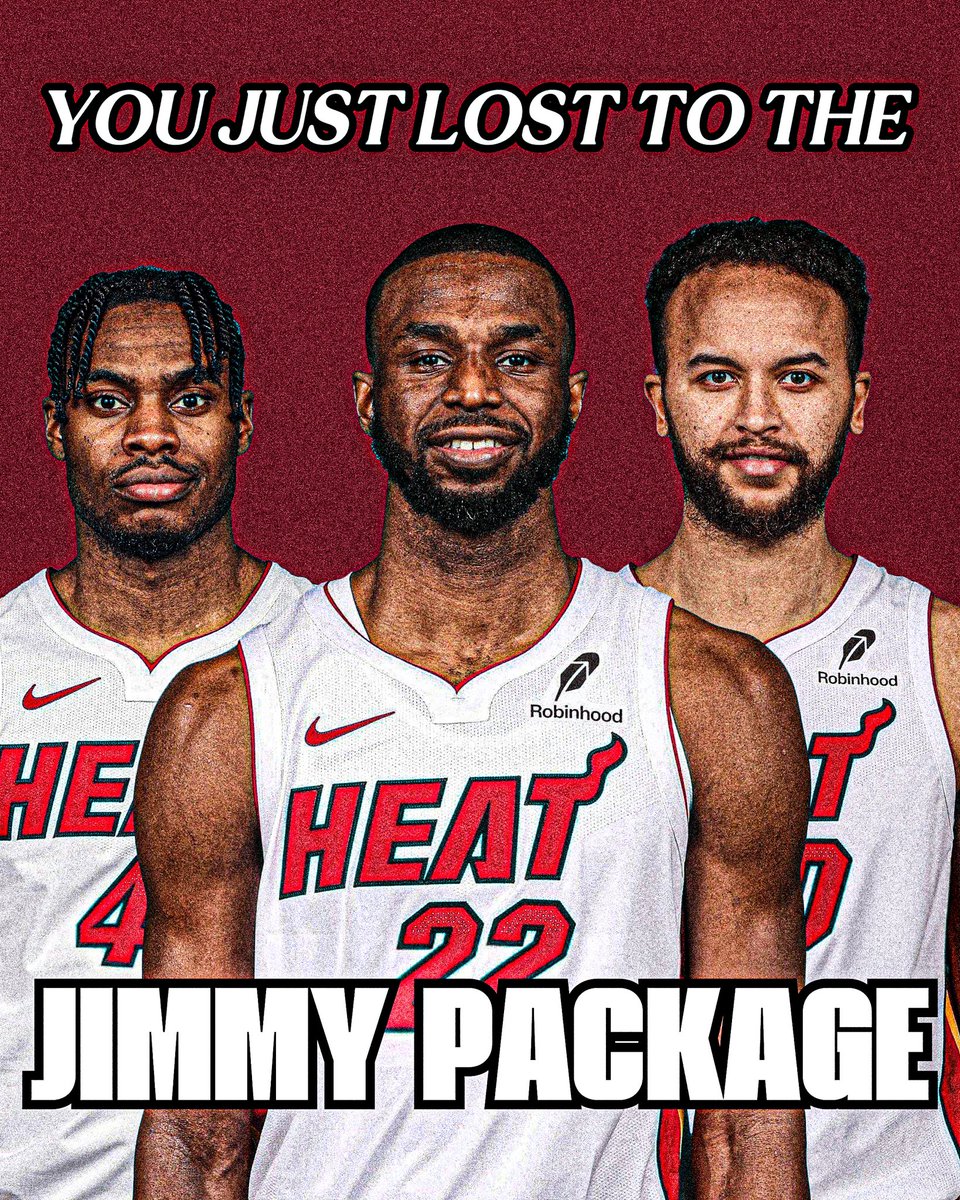 HeatvsHaters's tweet photo. Finally introducing…. 

THE JIMMY PACKAGE https://t.co/FrHKJVMfsU