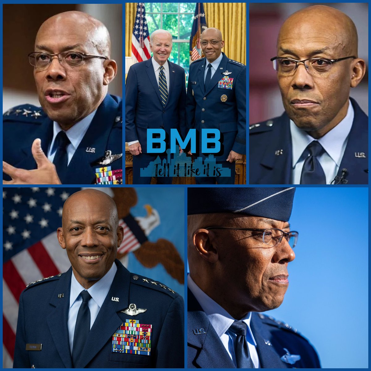 Bmbempower's tweet photo. #Breaking: #Trump fires Chairman of #JointChiefsofStaff CQ Brown
Trump fired General Brown because he’s black and wants a white man running the #military. He plans to nominate Lt. Gen. Dan “Razin” Caine of the U.S. Air Force to replace Gen. CQ Brown as the nation’s top-ranking military officer.