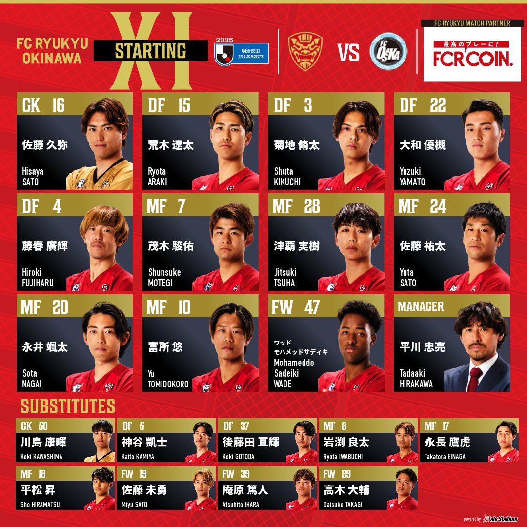 FC琉球OKINAWA｜FC RYUKYU OKINAWA［公式 𝑿］ on X: 