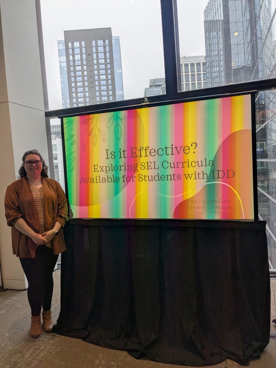 University of Alabama School Psychology tweet media