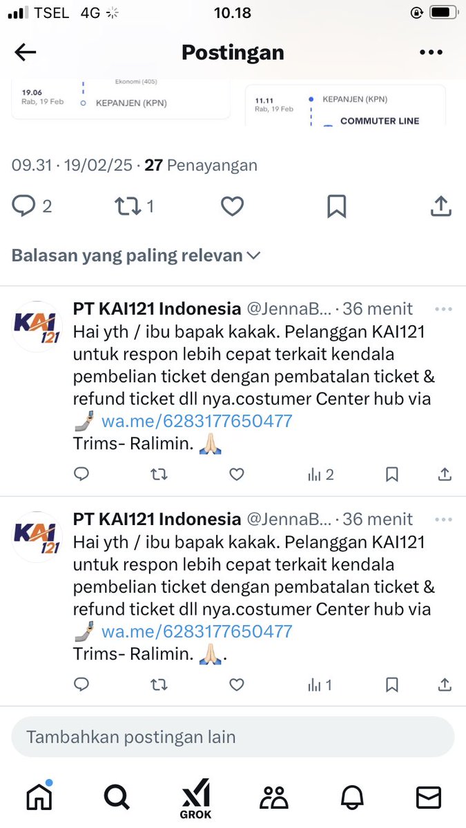 komplain handling tweet media