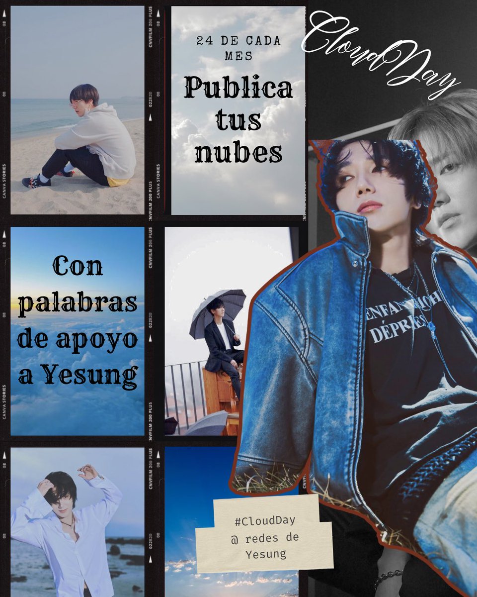 yesungplanet's tweet photo. Las invitamos nuevamente a participar como cada mes al #CloudDay
No se les olvide agregar las redes de #Yesung 
@YESUNG_smtown @shfly3424 https://t.co/7clghyhh3B