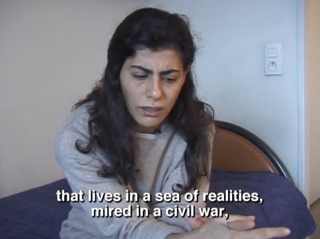 yasishraqi's tweet photo. everything and nothing (1999) 

Souha Bechara after her release from captivity in Israeli prison El-Khiam in South Lebanon. https://t.co/dfsKcmHI4D