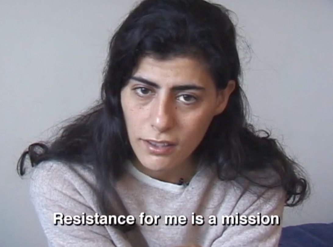 yasishraqi's tweet photo. everything and nothing (1999) 

Souha Bechara after her release from captivity in Israeli prison El-Khiam in South Lebanon. https://t.co/dfsKcmHI4D