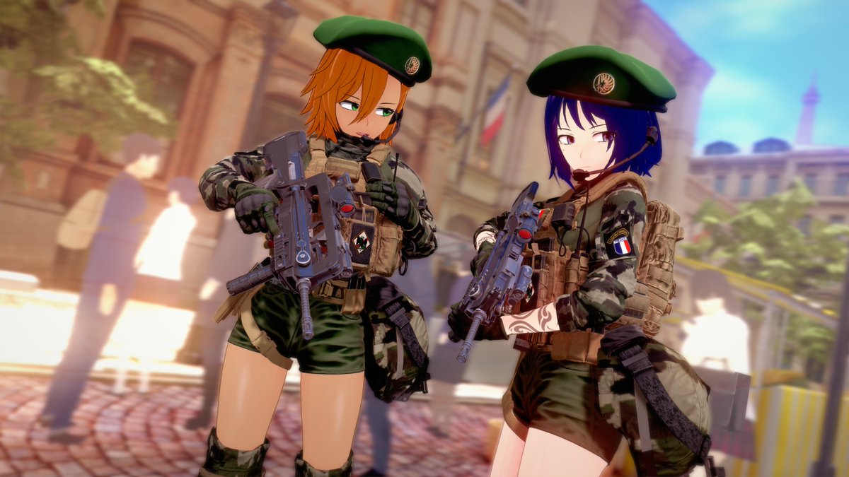 🇫🇷 Foreign Legion in Paris 

Introducing Akemi <a href="/Liryue199/">Liryue</a> newest oc!