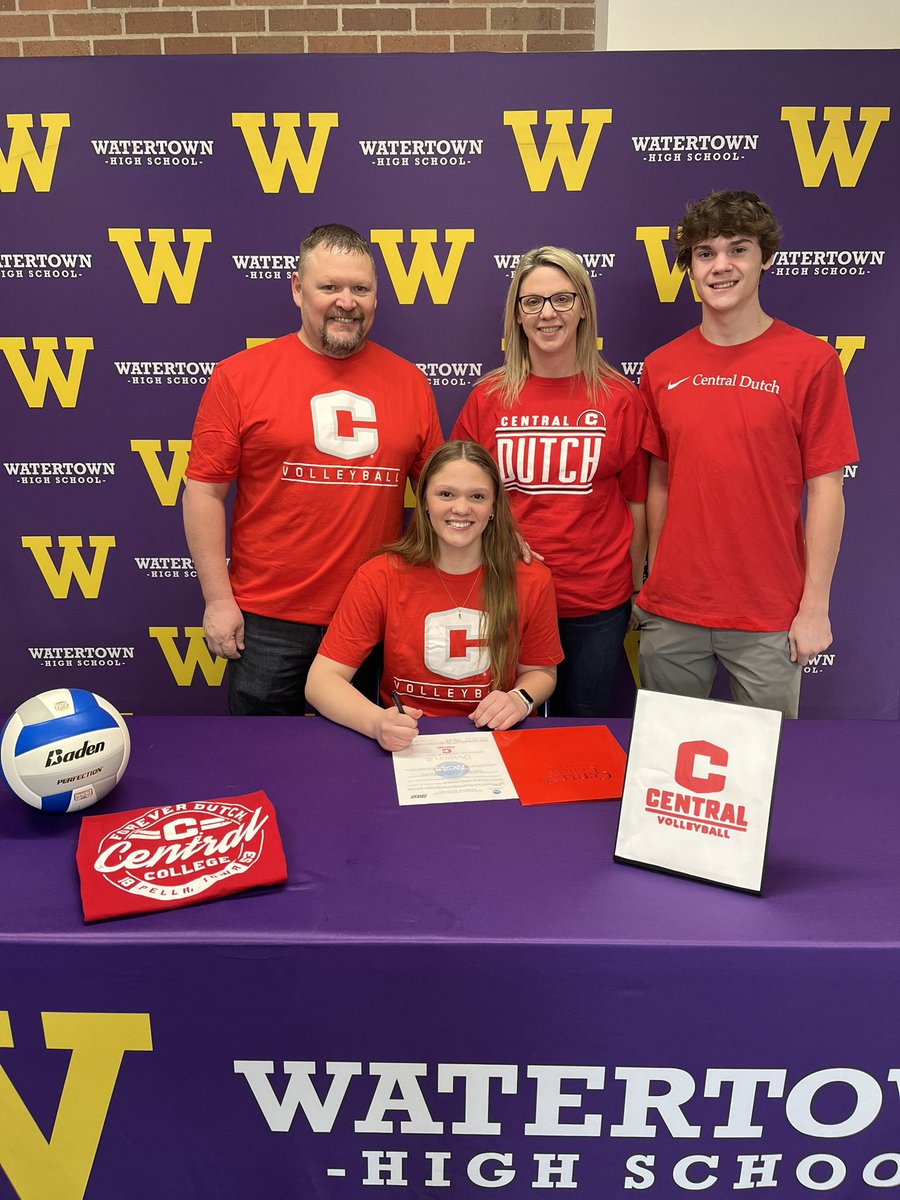 Watertown Arrow VB (@wtnarrowsvb) on Twitter photo It’s Official!! 🎉Congratulations Grace Corey on signing her national letter of intent to continue her academic and volleyball career <a href="/Central_VB/">Central Volleyball</a> . Grace’s leadership, work ethic, and pure love for the game sets the standard for Arrow Vball. #ArrowPride #7️⃣💜🏐❤️ <a href="/CentralDutch/">Central Dutch</a> It’s Official!! 🎉Congratulations Grace Corey on signing her national letter of intent to continue her academic and volleyball career <a href="/Central_VB/">Central Volleyball</a> . Grace’s leadership, work ethic, and pure love for the game sets the standard for Arrow Vball. #ArrowPride #7️⃣💜🏐❤️ <a href="/CentralDutch/">Central Dutch</a>