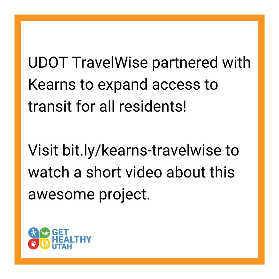 Kearns has built a beautiful new mobility hub in front of its public library. Kearns partnered with UDOT's <a href="/TravelWiseUtah/">TravelWiseUtah</a> to make this mobility hub possible. Watch the video at bit.ly/kearns-travelw…, or visit bit.ly/kearnshub to learn more!