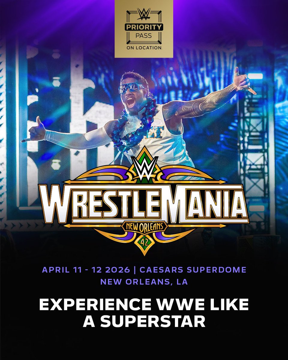 Big experiences comin' to the Big Easy 💪 Secure priority access