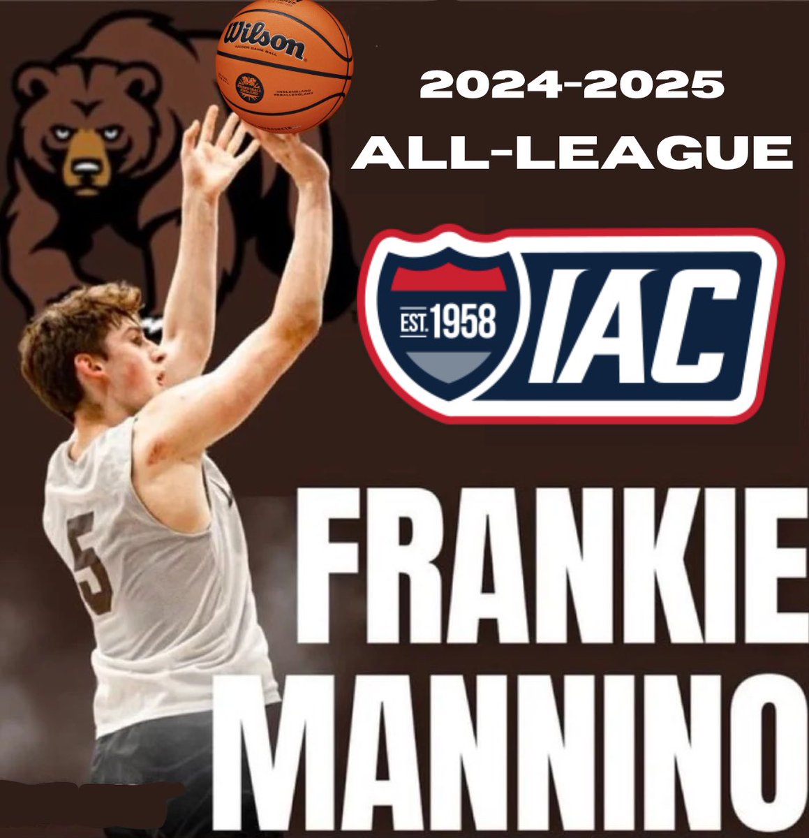 Landon Varsity Basketball (@landonvhoops) on Twitter photo Congratulations to Frankie Mannino ‘25 <a href="/frankiemannino1/">Frankie Mannino</a> on being named to the All-IAC team for the 2nd consecutive season. Leader on/off the court! #1HEART Congratulations to Frankie Mannino ‘25 <a href="/frankiemannino1/">Frankie Mannino</a> on being named to the All-IAC team for the 2nd consecutive season. Leader on/off the court! #1HEART