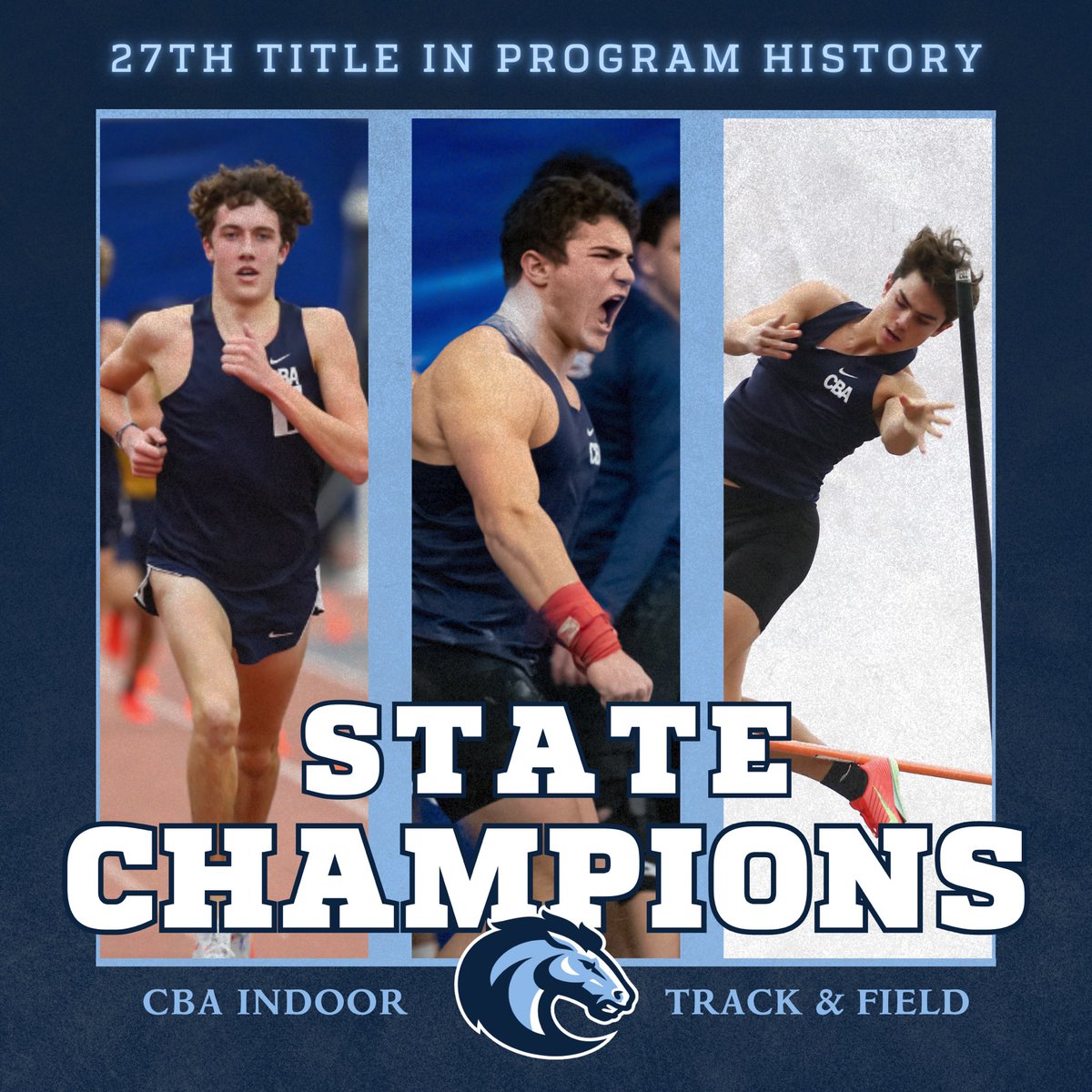 CBA Colts Athletics (@cbacolts) on Twitter photo A late night state championship WIN for <a href="/cbatrack/">CBA Track & Field</a>!
Congratulations to our student-athletes and coaches for continuing the tradition of excellence and taking home another indoor state title 🙌
#MenForBrotherhood
(🎨 Andrew Abatemarco ‘26) A late night state championship WIN for <a href="/cbatrack/">CBA Track & Field</a>!
Congratulations to our student-athletes and coaches for continuing the tradition of excellence and taking home another indoor state title 🙌
#MenForBrotherhood
(🎨 Andrew Abatemarco ‘26)