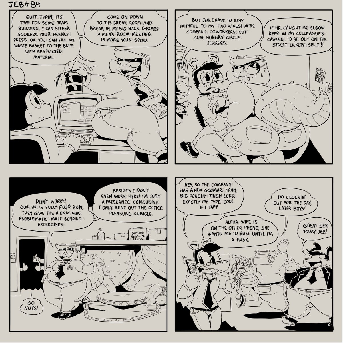 DeclanMcComics's tweet photo. Jeb #84 https://t.co/AVa2vEU99E
