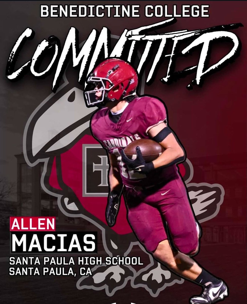 <a href="/AllenMacias_12/">Allen Macias</a> Very proud of Santa Paula’s best running back in history committing at the next level. We are dang proud of you. <a href="/SPHSAthletics2/">SPHS Athletics</a> <a href="/SantaPaulaUSD/">Santa Paula Unified</a> <a href="/MaMaMacias12/">Jennifer Macias</a>