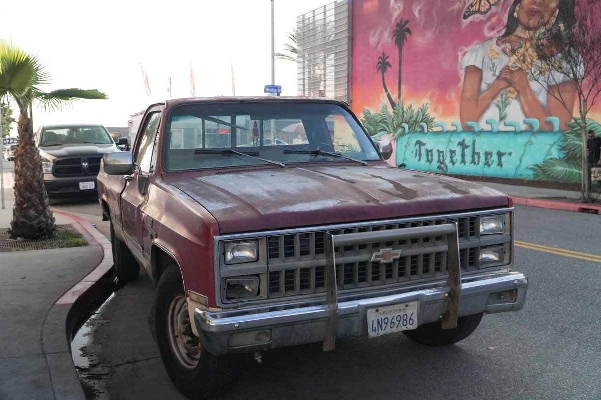 Chevrolet 1985. LA生活も1年経ち、ついに。 山Pの相棒「あっくん」に