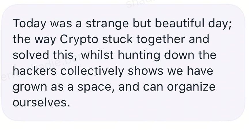 A Huge Thank You to Our Partners and Community

After last night’s security incident, we’re incredibly grateful for the swift action and support from our partners, security teams, and the broader crypto community. Your dedication and collaboration helped us navigate the situation
