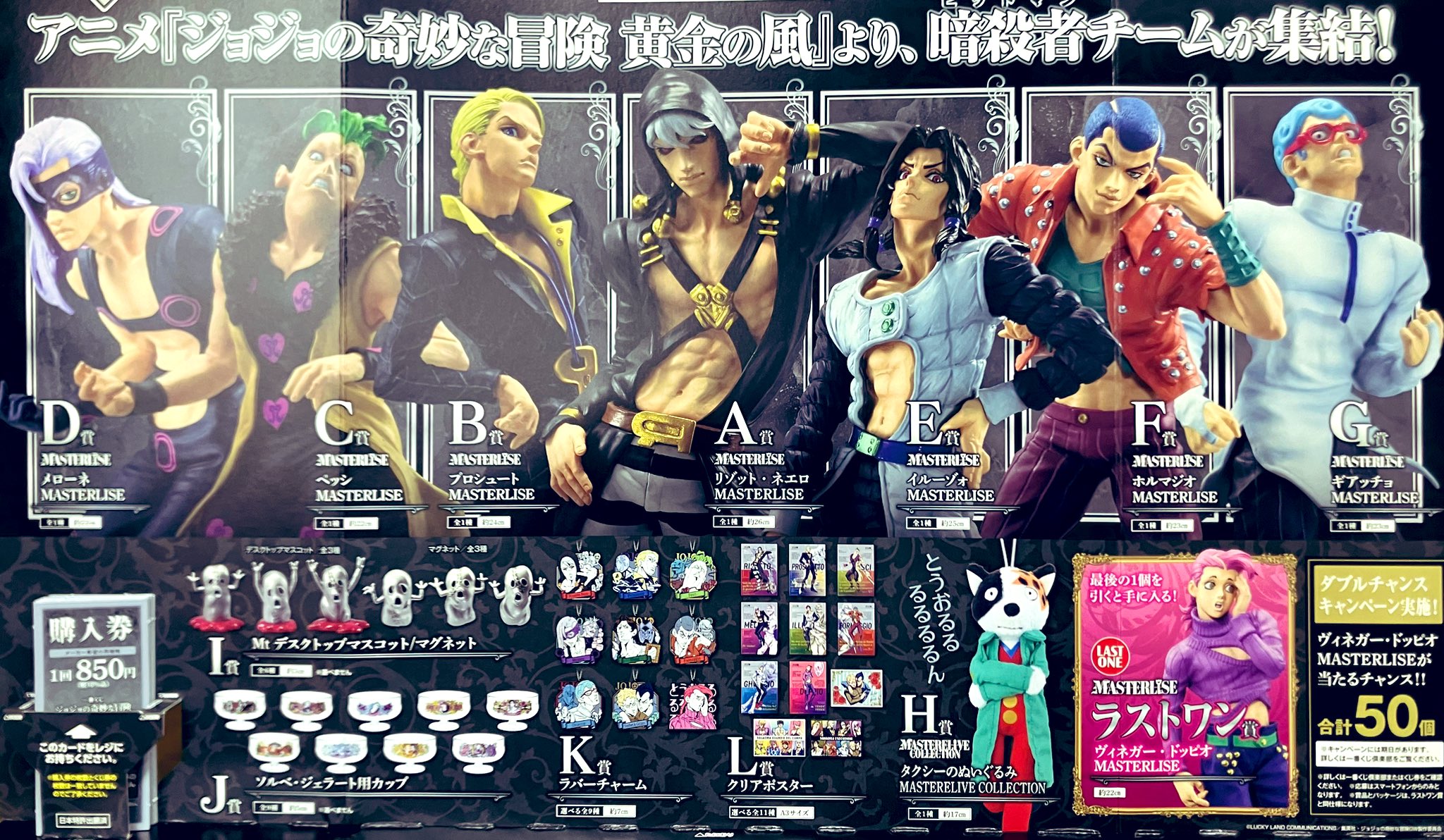 未開封】一番くじ ジョジョ B賞 プロシュート(ジョジョの奇妙な 未開封】一番くじ ジョジョ B賞 プロシュート(ジョジョの奇妙な