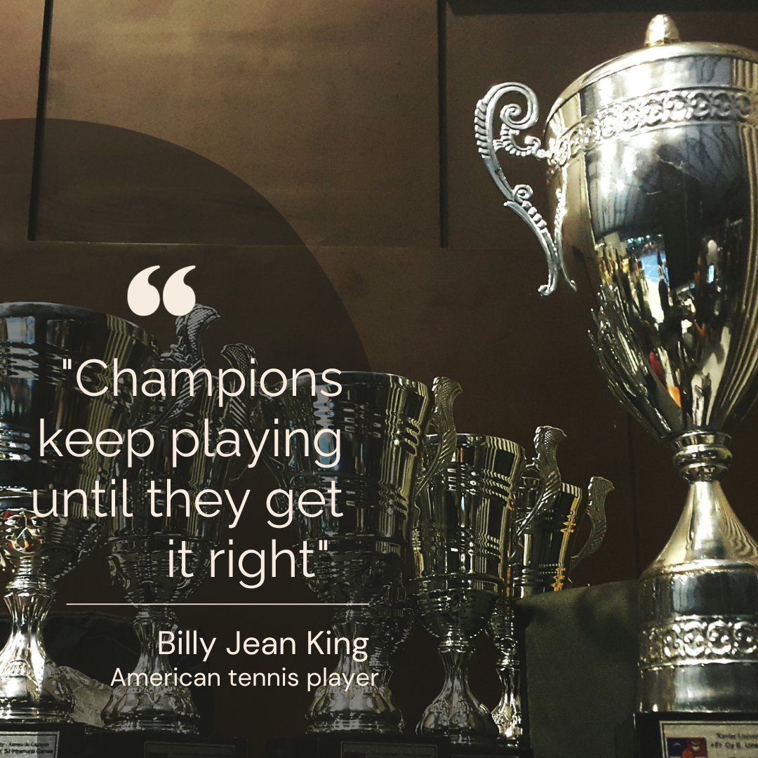 willettedavis1's tweet photo. Choosing to give up easily is never a viable option and should never be considered as one.

If you ever want to give up remember this quote to keep you motivated!

#Quote #BillieJeanKing https://t.co/HENSTYOUr7