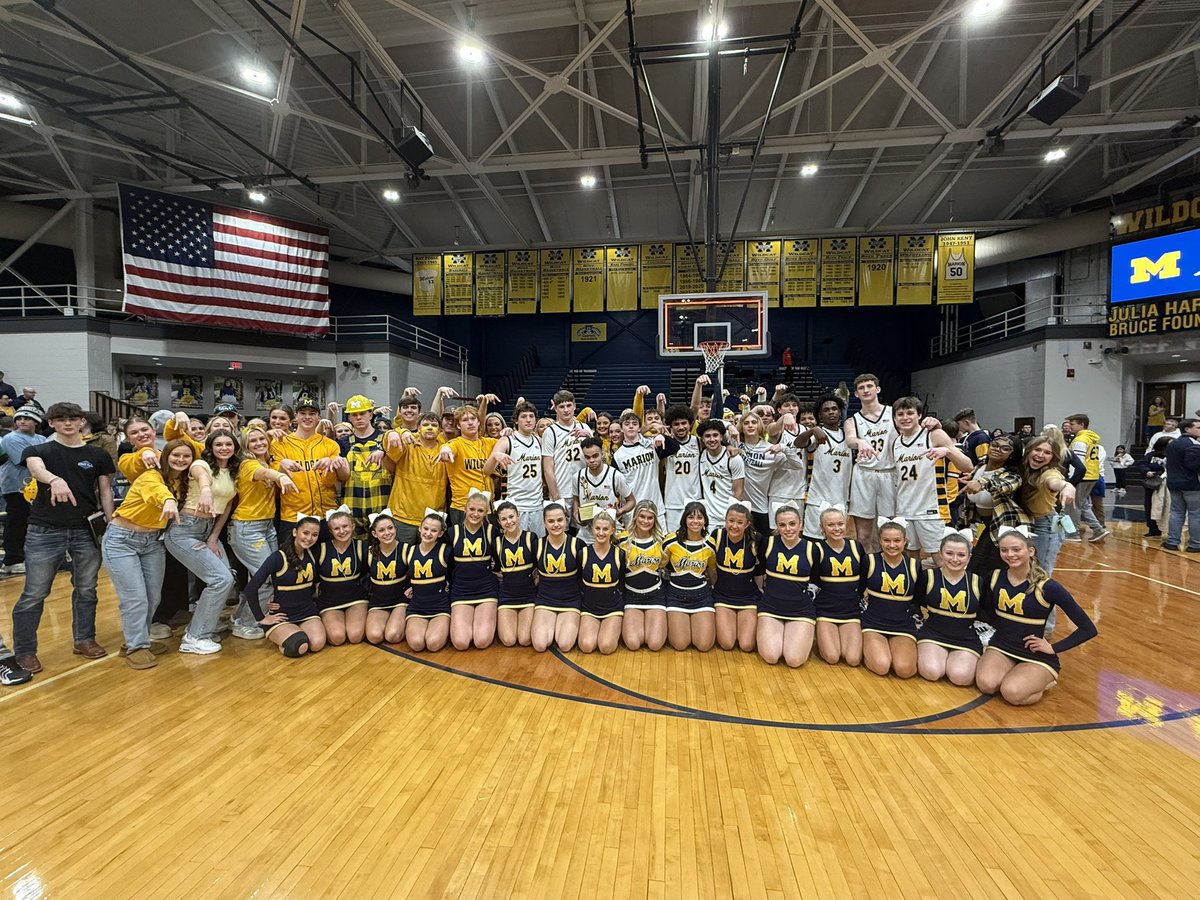 MHS Athletics (@marionwildcats) on Twitter photo Boys Basketball:
Wildcats 39 Mt. Vernon 36 Final
WILDCATS ARE SOUTH 7 CHAMPS FOR THE FIRST TIME SINCE 1987-1988!!! 🏆
<a href="/section618/">Section618.com</a> @1035espn <a href="/RRSportsCentral/">River Radio Sports Central</a> <a href="/NestoHoops/">Aaron Britton</a> <a href="/STLhssports/">STLhighschoolsports</a> <a href="/wmixsports/">WMIX Sports</a> <a href="/areasports/">AreaSports.net</a> Boys Basketball:
Wildcats 39 Mt. Vernon 36 Final
WILDCATS ARE SOUTH 7 CHAMPS FOR THE FIRST TIME SINCE 1987-1988!!! 🏆
<a href="/section618/">Section618.com</a> @1035espn <a href="/RRSportsCentral/">River Radio Sports Central</a> <a href="/NestoHoops/">Aaron Britton</a> <a href="/STLhssports/">STLhighschoolsports</a> <a href="/wmixsports/">WMIX Sports</a> <a href="/areasports/">AreaSports.net</a>