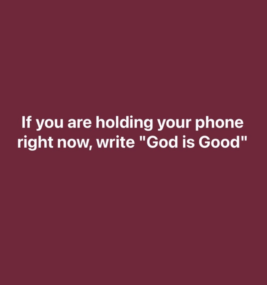 trustgodbrah's tweet photo. God is Good !!! https://t.co/BqrwWZB8De