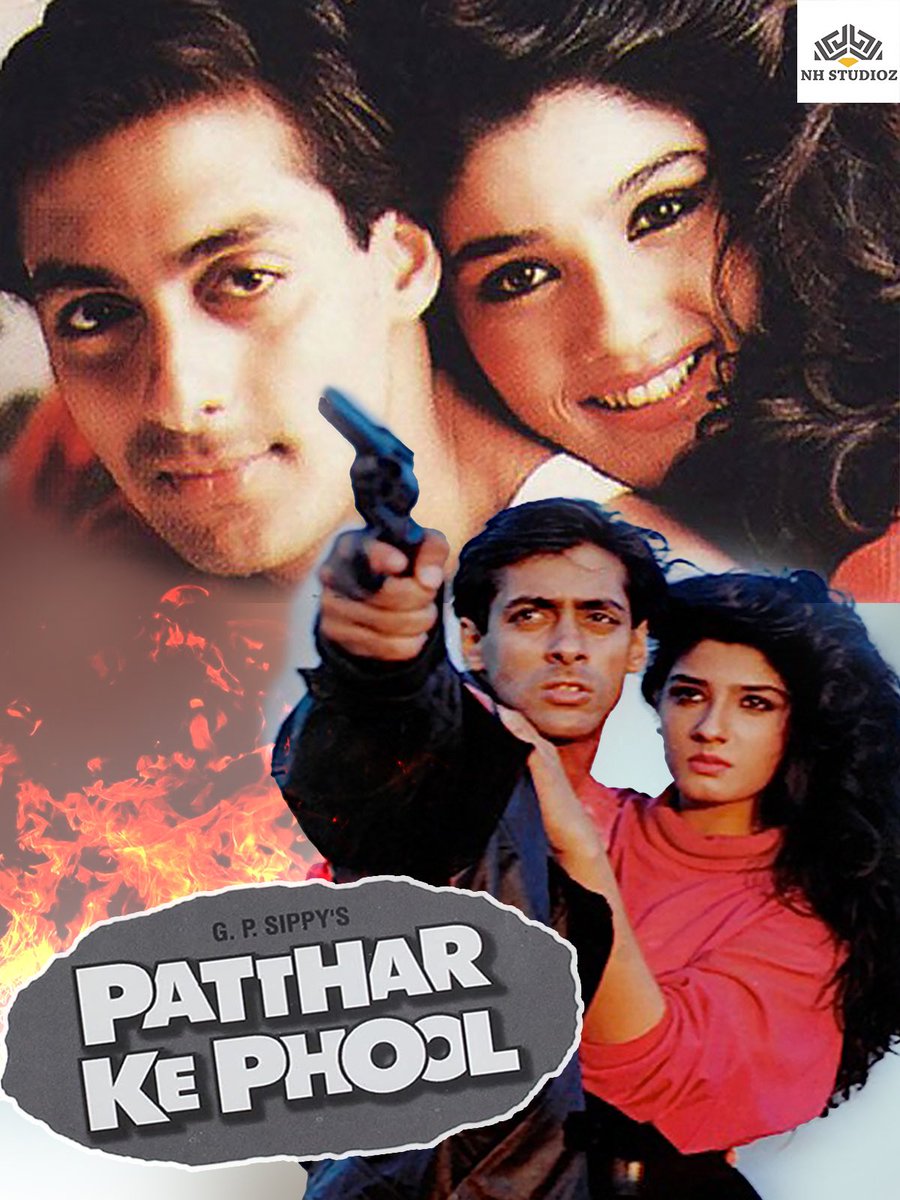 BollyMemories's tweet photo. #34YearsOfPattharKePhool 22Feb1991
#SalmanKhan
Debut Movie #RaveenaTandon
#VinodMehra #ReemaLagoo #KiranKumar #ManoharSingh

#DevKohli #RavinderRawal 
#RaamLaxman

#GPSippy 
#AnantBalani https://t.co/odwFqFLYz1