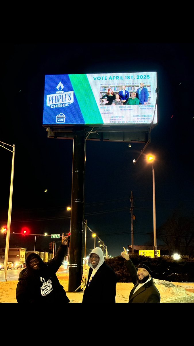 The world is yours 
Vote April 1st
 #maywood #parkdistrict #election