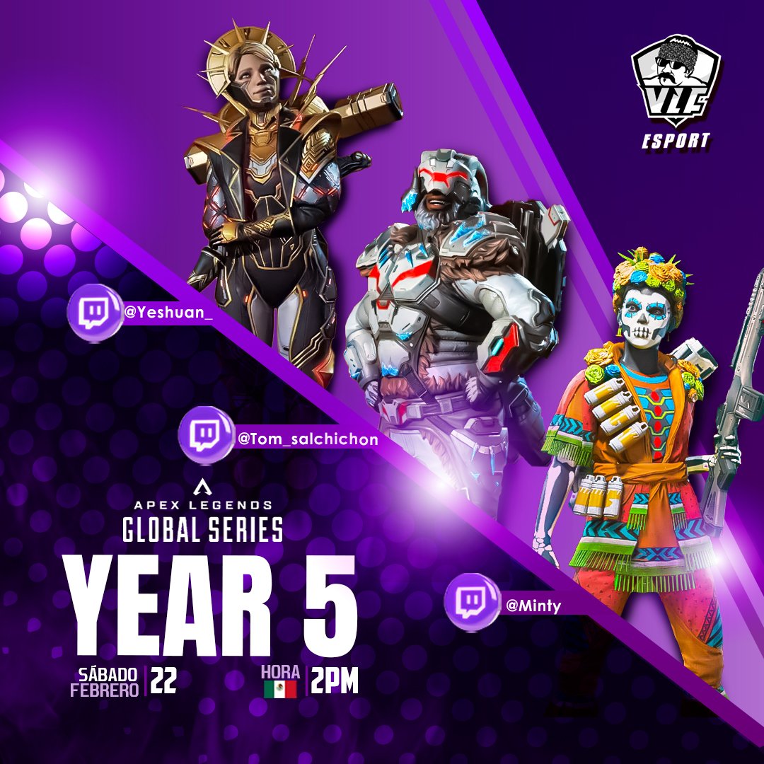clan_vlf's tweet photo. #vlf nos vemos mañana 💪🏻🇲🇽🇺🇸 ya estan listos nuestros rosters para el 5to año de algs  🤘🏻🤘🏻 https://t.co/IXaVRZoWdF