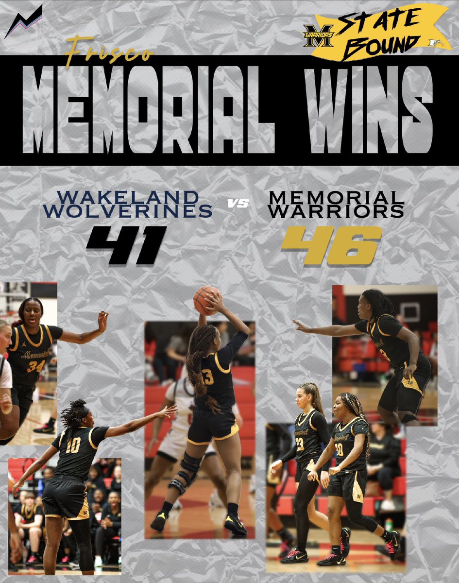 Frisco Memorial takes down Frisco Wakeland to advance to STATE!

@sportsdayHS
#txhoops #friscohoops @friscoisdsports @2018memorial @memowarriors @gbbwarriors <a href="/uiltexas/">Texas UIL</a>