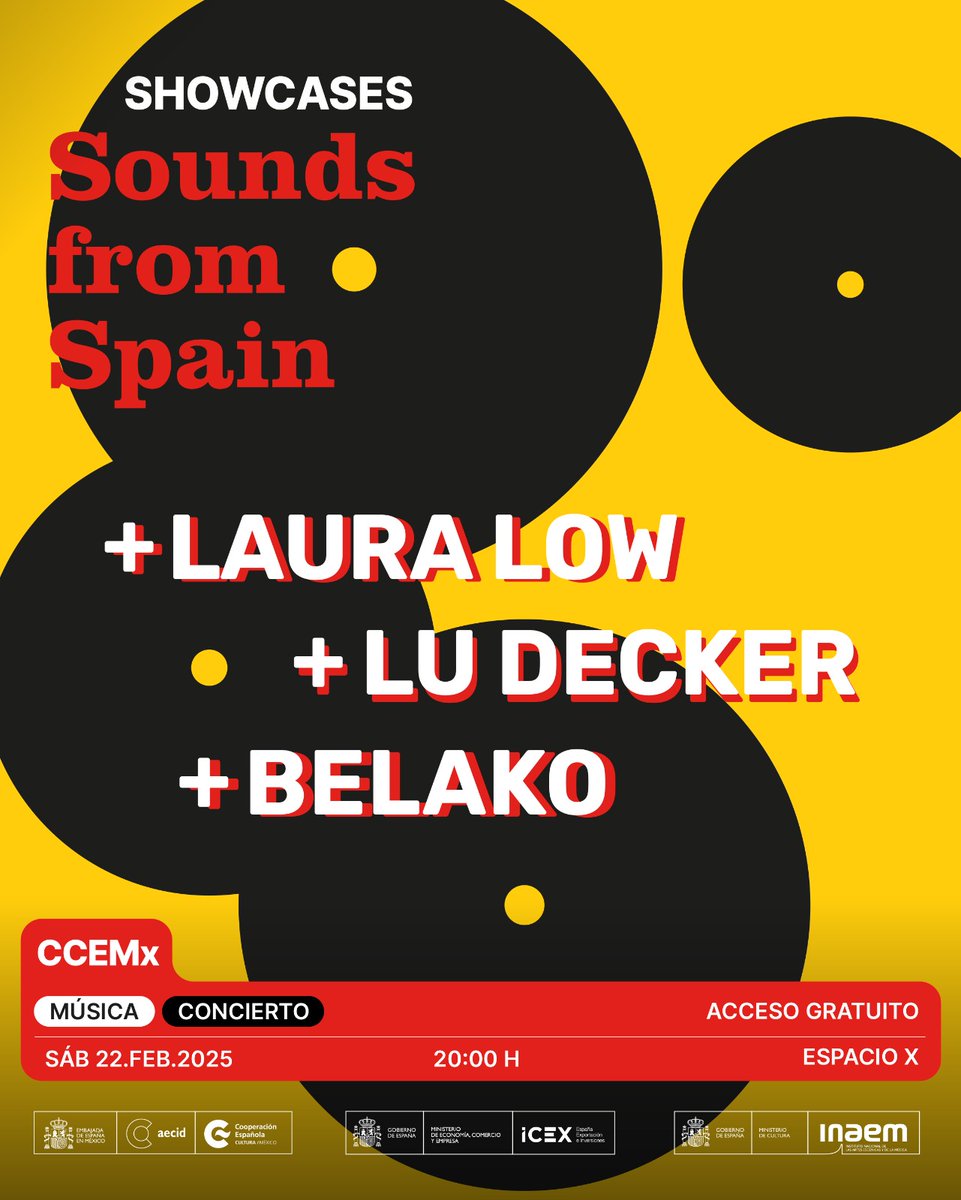 🔥 ¡El artista sorpresa es… Belako (<a href="/belakoband/">BELAKO</a>)! 🎸 Desde el País Vasco, esta banda de post-punk y rock alternativo ha conquistado escenarios internacionales con su energía arrolladora y su sonido único. Ahora llegan a México para hacer vibrar el Espacio X del CCEMx.

Junto a